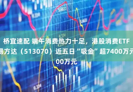 桥宜速配 端午消费热力十足，港股消费ETF易方达（513070）近五日“吸金”超7400万元